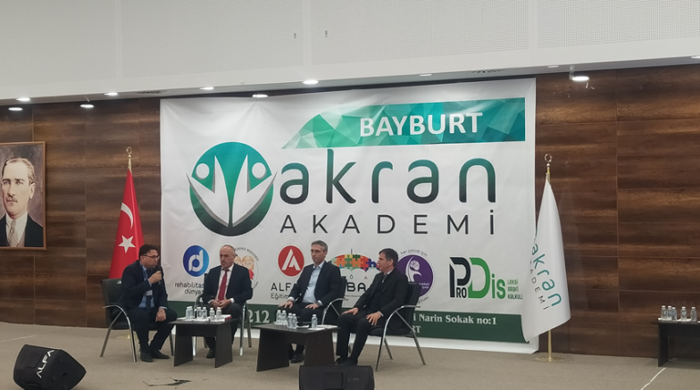 BAYBURT’TA AKRAN AKADEMİSİNDEN ENGELİLER İÇİN SÖYLEŞİ