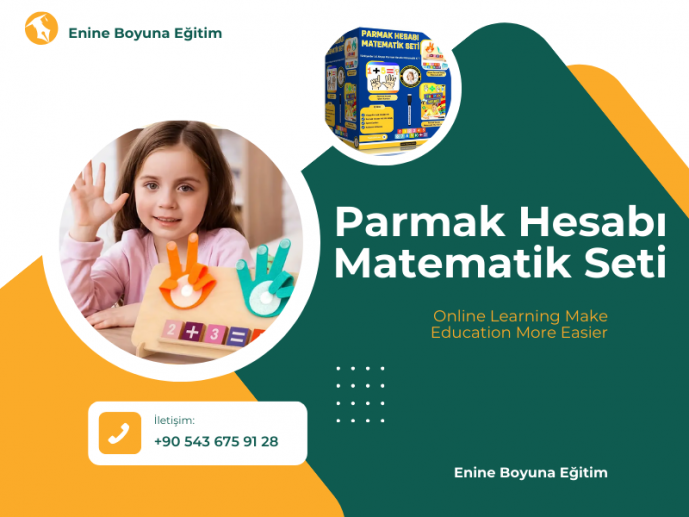 Çocuklar İçin Parmak Hesabı Matematik Seti