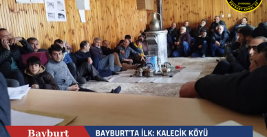 Bayburt Kalecik Köyü'nde Şeffaf Yönetimin Öncüsü: Muhtar Muhammet Gülsever